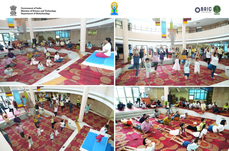 11th International Day of Yoga (IDY-2025)- celebrations at NIPGR on June 21, 2025