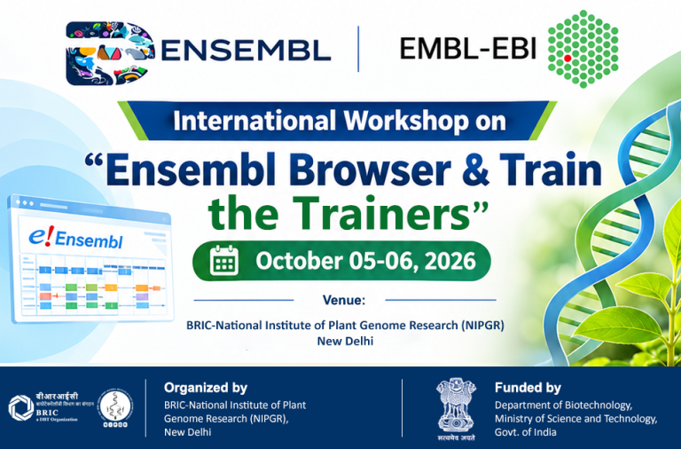 International Workshop on “Ensembl Browser & Train the Trainers”